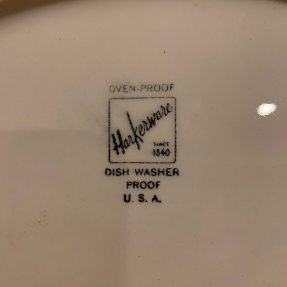 Vintage Harkerware Platter . - Picture 3 of 4